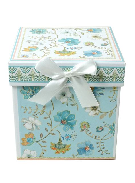 Tetera y Taza Flor Celeste-5