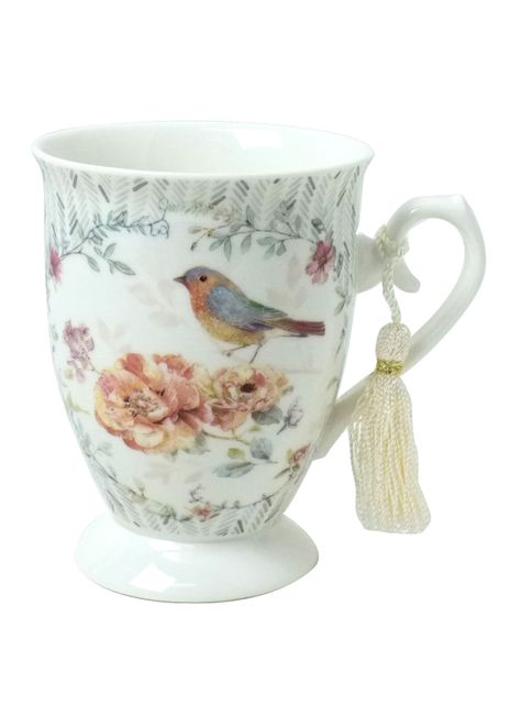 Mug Flor Pájaro Sarah Miller-2