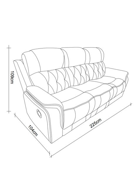 Reclinable Badlands 3 Cuerpos-2