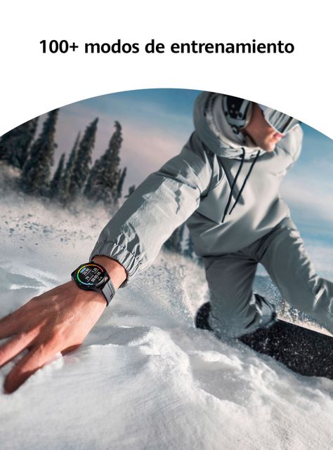 Smartwatch Watch GT 3 46mm Negro + Garantía por Accidente-5