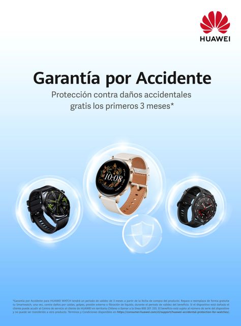 Smartwatch Watch GT 3 46mm Negro + Garantía por Accidente-7