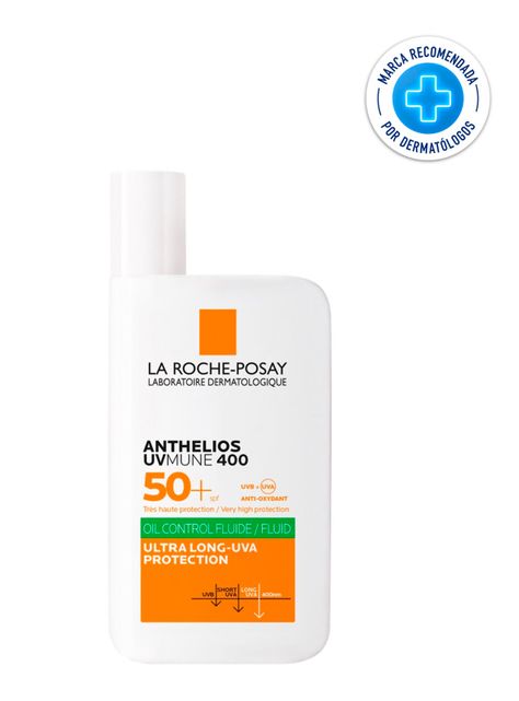 Protector Solar Rostro Anthelios UV Mune 400 Oil Control Fluid FPS50+ 50 ml-1