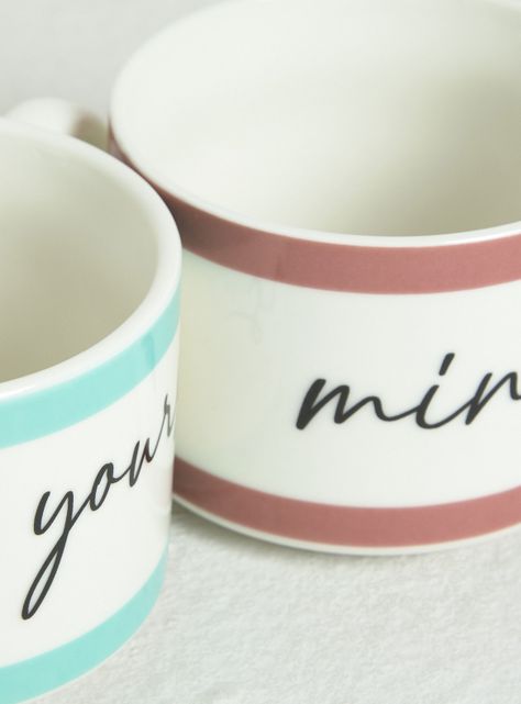 Set 2 Tazas Yours Mine-2
