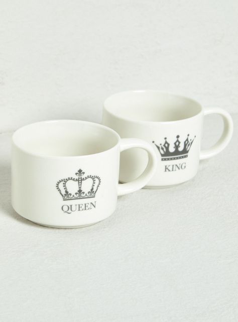 Set 2 Tazas King Queen-0