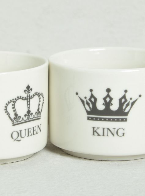 Set 2 Tazas King Queen-2