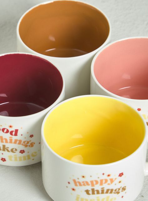 Set 4 Tazas Quotes-2