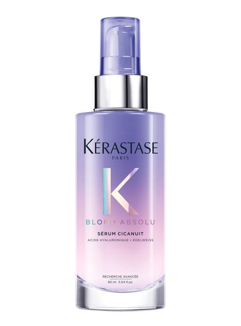 Serum Nocturno Reparación Cabello Rubio O Decolorado Cicanuit Blond Absolu 90ml-0