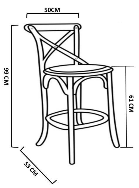 Silla de Bar Danubio-1