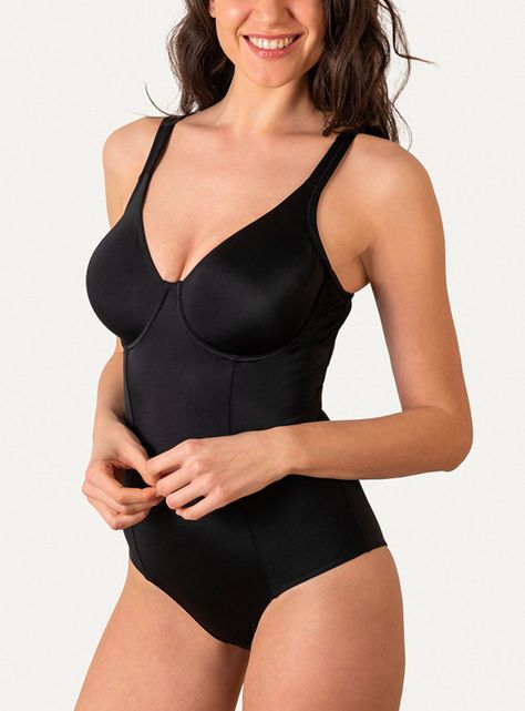 Body Reductor con Sostén Flores-0