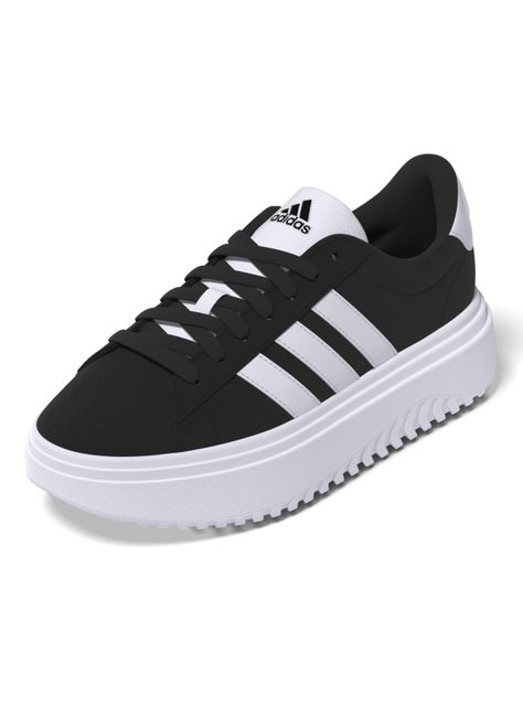 Zapatilla Urbana Plataforma Grand Court Mujer-1