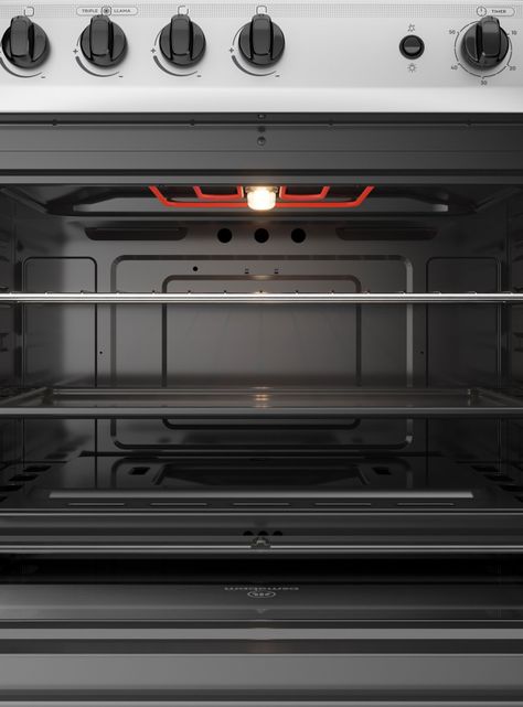 Cocina a Gas 5 Quemadores M 920 T Acero Inoxidable-3