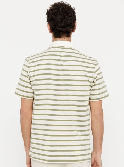 Polera De Rayas Slub 1-1