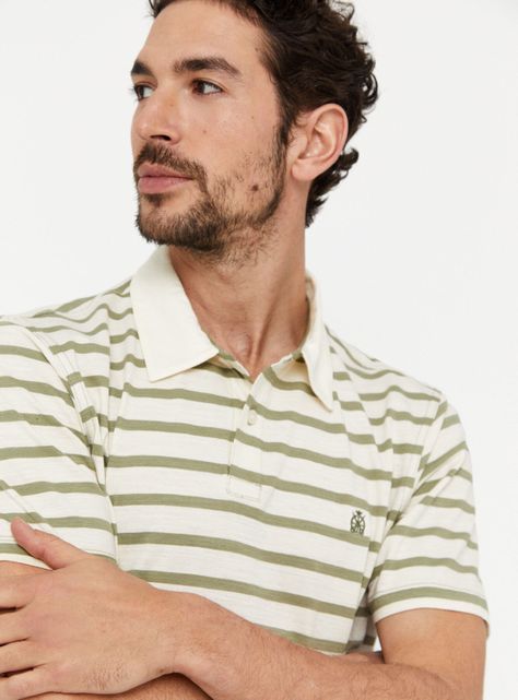 Polera De Rayas Slub 1-2