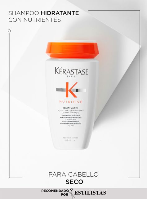 Shampoo Hidratante Cabello Seco Nutritive Bain Satin 250 ml-1