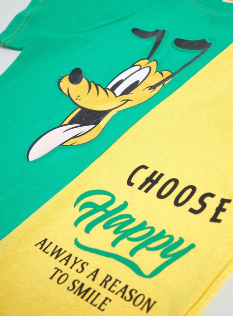 Polera Color Block Disney 100 Años 2-4
