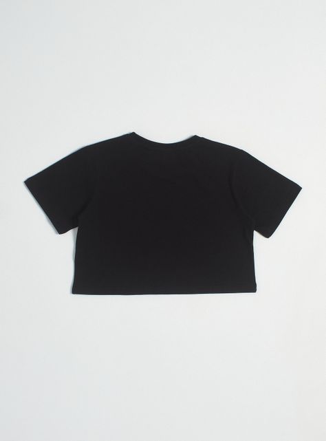Polera Crop con Estampado-3