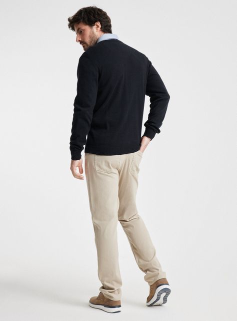 Sweater Bassic Cuello V Of-5
