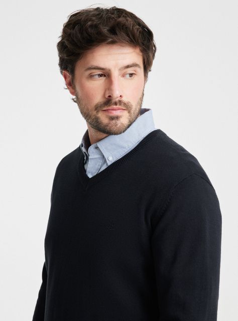 Sweater Bassic Cuello V Of-2