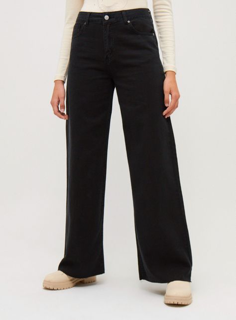 Jeans Wide Leg Basico-0