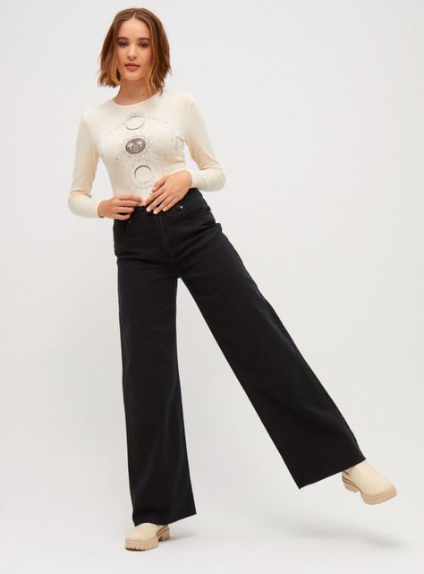 Jeans Wide Leg Basico-3