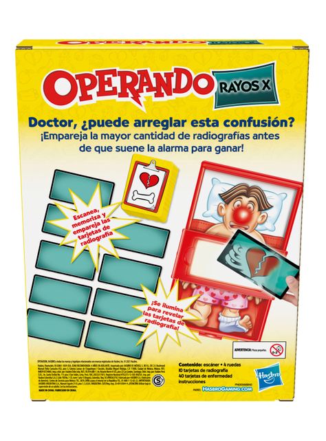 Juego de Mesa Operando Rayos X-3