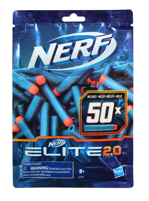 Pack Dardos Lanzador Elite 2.0 Repuesto 50 Unidades-2
