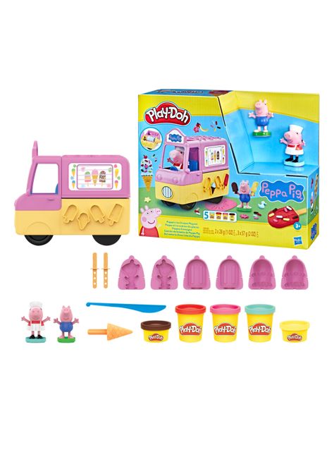 Masas y Plastilinas Camión de Helados Peppa Pig-2