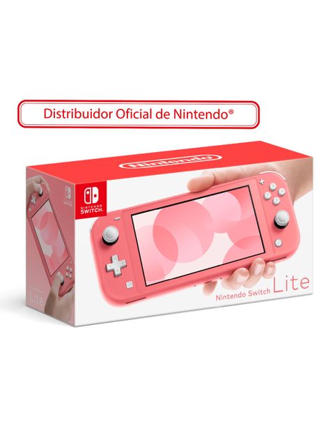 Consola Nintendo Switch Lite Coral-0