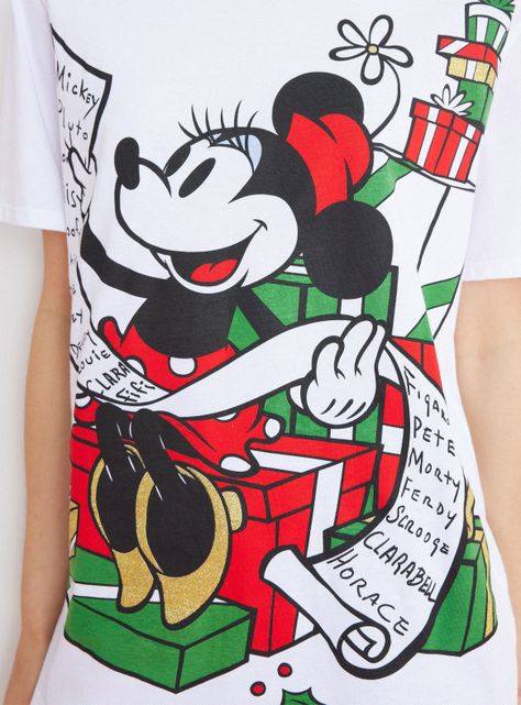 Polera Licencia Disney Navidad Minnnie Regalos-3