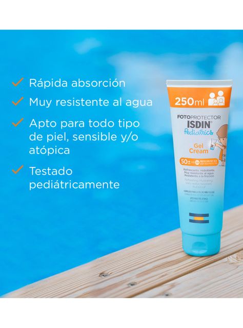 Fotoprotector ISDIN Gel Cream Pediatrics 250 ml SFP 50+-2