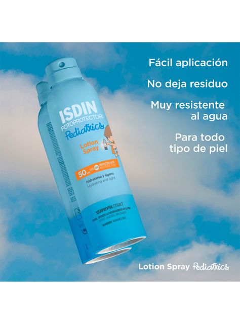 Bloqueador ISDIN Lotion Spray Pediatrics SPF50 200 ml-3