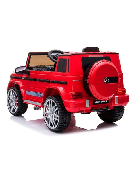 Jeep a Batería Mercedes G63 Rojo-1