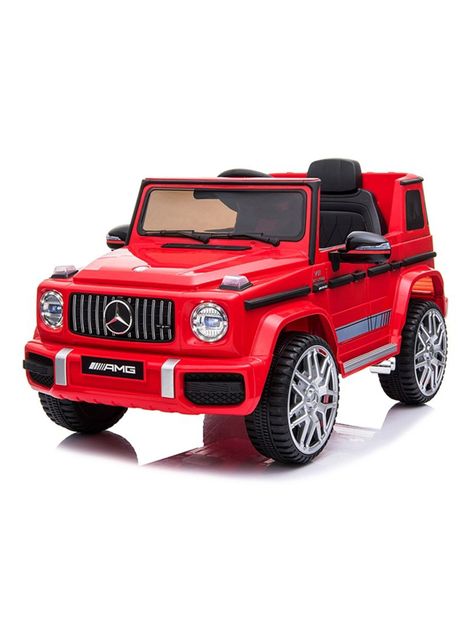 Jeep a Batería Mercedes G63 Rojo-0