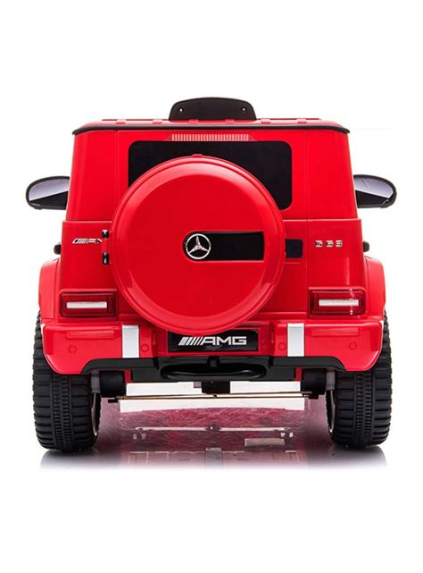 Jeep a Batería Mercedes G63 Rojo-4