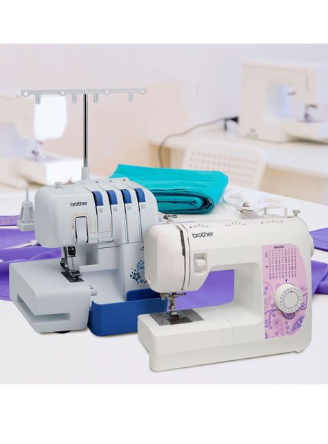 Máquina de Coser Overlock 3534 + Máquina de Coser BM3850-5