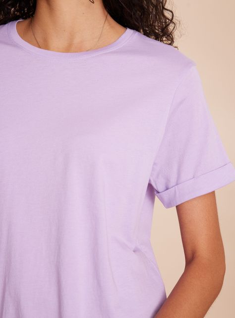 Polera Cuello Redondo Básica Algodón Pima-2