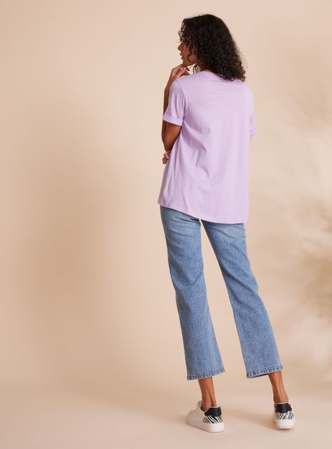 Polera Cuello Redondo Básica Algodón Pima-5