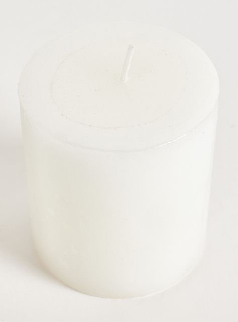 Vela Pilar Blanca 7.5 cm-2