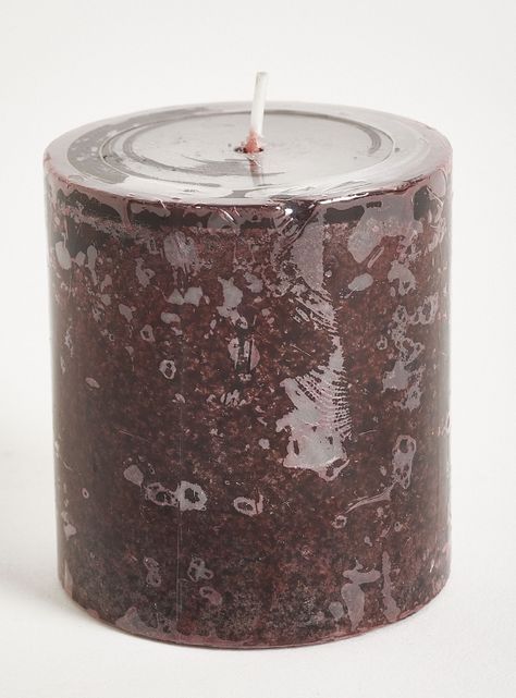 Vela Pilar Negro 7.5 cm-1