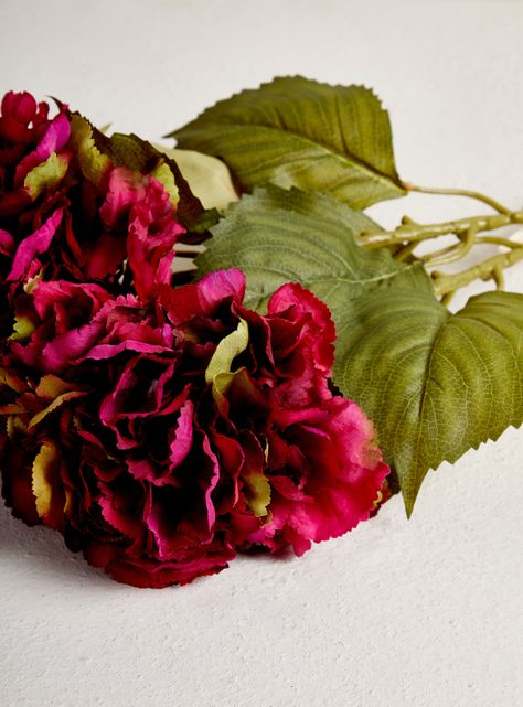 Ramo Hortensia 2 Piezas Fucsia 81 cm-2