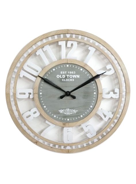 Reloj Número Blanco-0