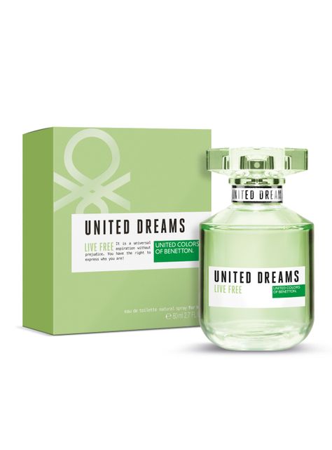 Perfume Benetton United Dreams Live Free Mujer EDT 80 ml-1