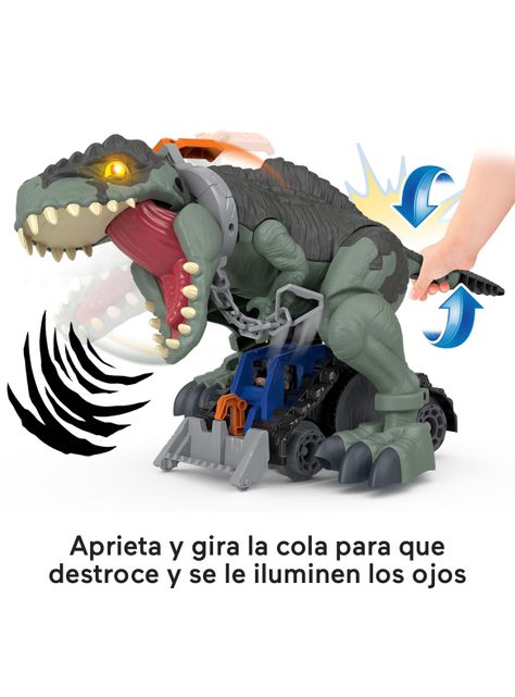 Juguete Jurassic Dinosaurio Mega Rugido Salvaje-2