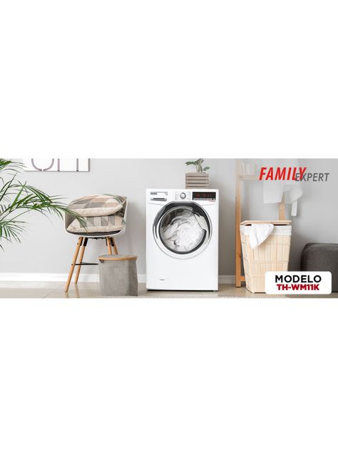 Lavadora Carga Frontal 11 Kg  TH-WM11K-3
