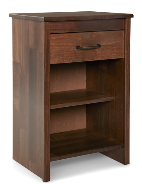 Set Respaldo 1.5 Plazas + Velador Maurice Chocolate-1