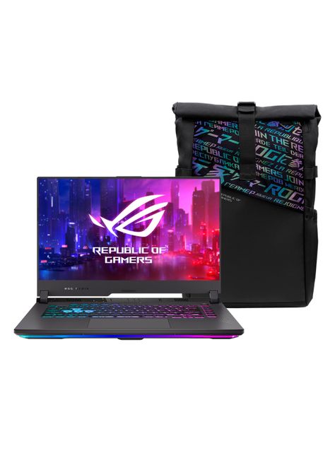 Notebook Gamer ROG Strix G15 G513 AMD Ryzen 9 Serie 6000 NVIDIA GeForce RTX 16GB RAM 512GB SSD 15.6" WQHD 165Hz-0