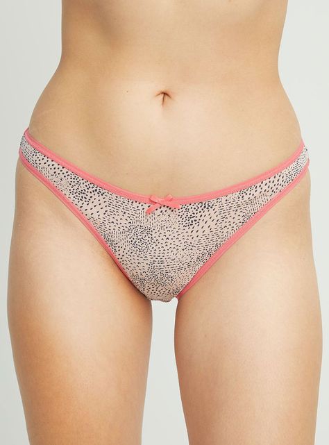 Pack 5 Calzón Bikini Algodón Peinado-1