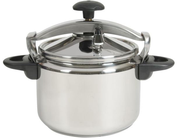 Olla Presión Acero Inoxidable 10 Litros-0