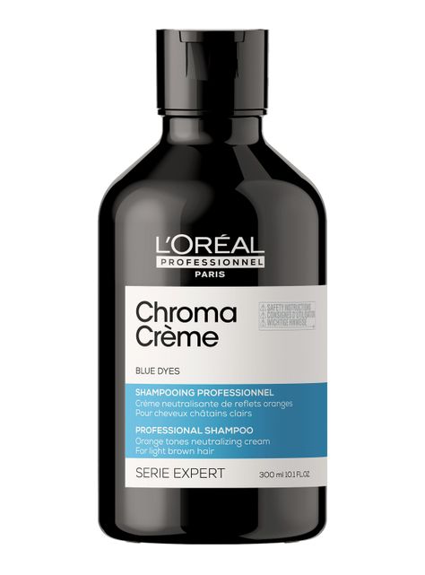 Shampoo Matizador Azul Cabello Castaño Claro o Medio Chroma Crème 300 ml-0