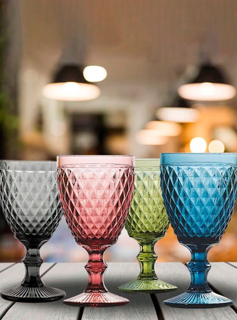 Set 4 Copas Color Murano-0